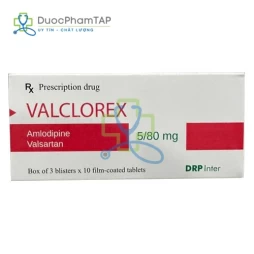 Valclorex - Amlodipine + Valsartan DRP Inter