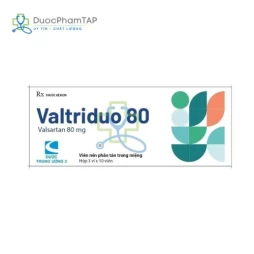 Valtriduo 80 - Valsartan Dược Trung ương 3