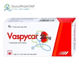 Vaspycar - Trimetazidin dihydroclorid 20mg Pymepharco
