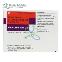 Venlift OD 75 - Venlafaxine Torrent