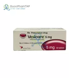 Vesicare 5mg - Solifenacin succinate Delpharm