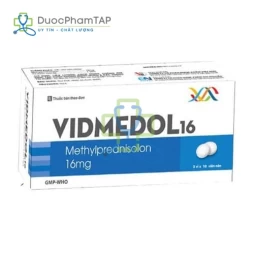 Vidmedol 16 - Methylprednisolon 16mg