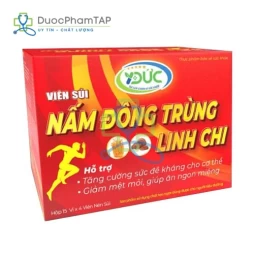 Viên Sủi Nấm Đông Trùng - Linh Chi