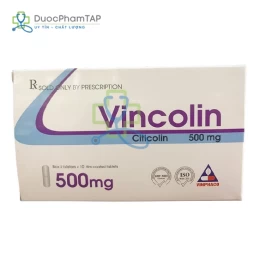 Vincolin (viên) - Citicolin 500mg Vinphaco