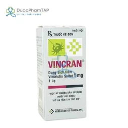 Vincran - Vincristine 1mg Korea United Pharm