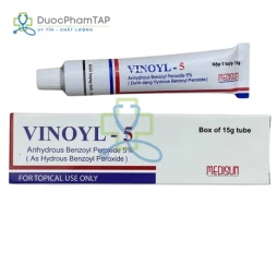 Vinoyl-5 - Anhydrous Benzoyl Peroxide 5% Medisun