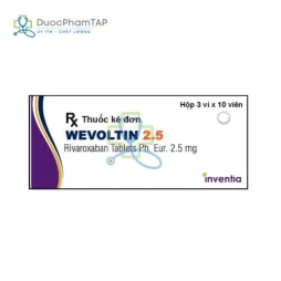 Wevoltin 2.5 - Rivaroxaban Inventia