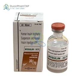 Wosulin 30/70 - Insulin human 40IU/ml Wockhardt