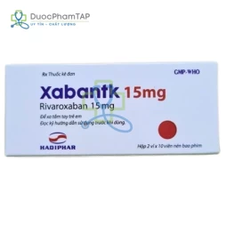 Xabantk 15mg - Rivaroxaban Hadiphar