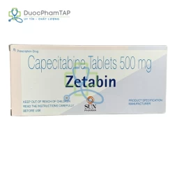 Zetabin - Capecitabin 500mg Sun Pharmaceutical