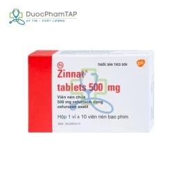 Zinnat tablets 500mg - Cefuroxim GSK