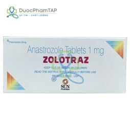 Zolotraz 1mg - Anastrozol 1mg Sun Pharmaceutical